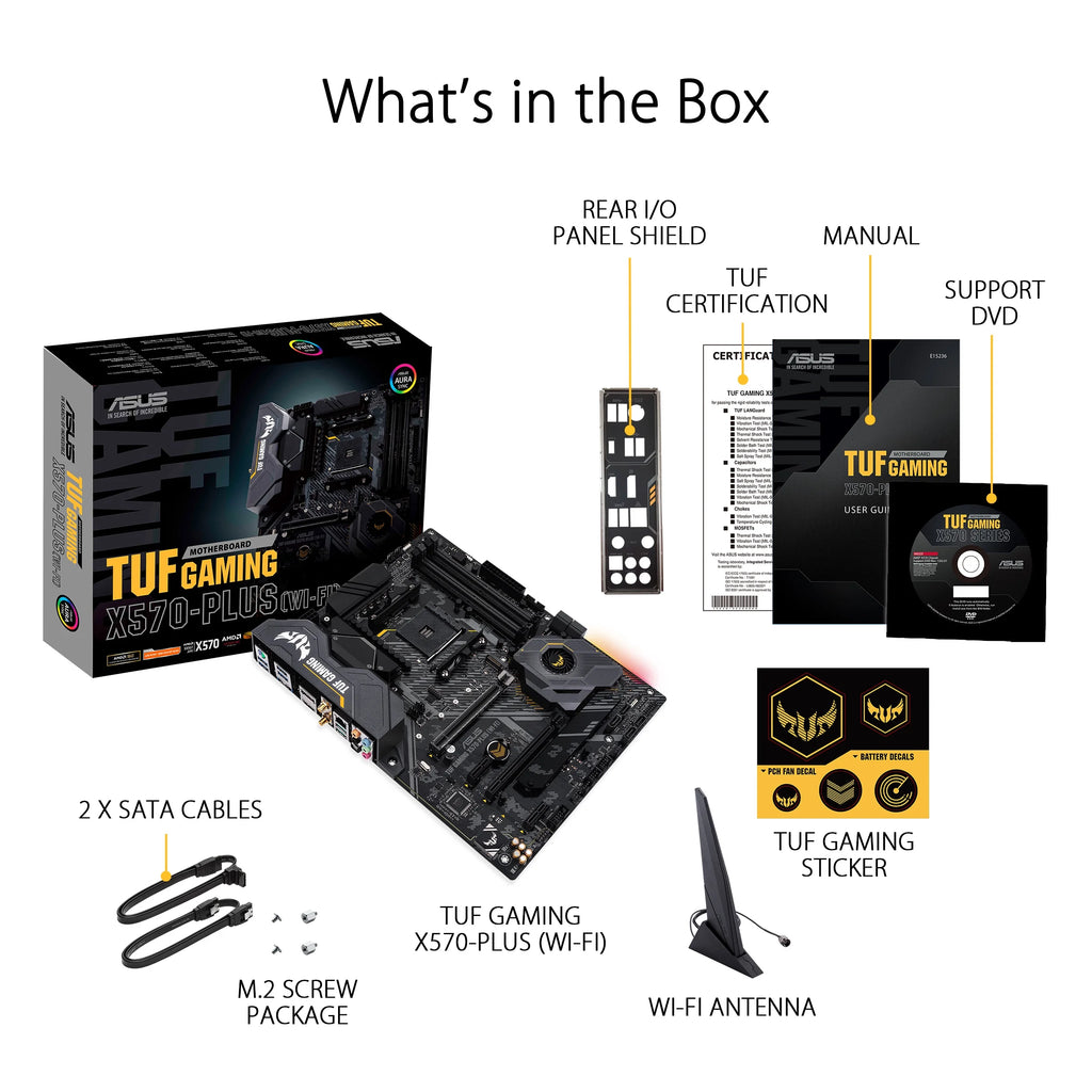 ATX Socket AM4 AMD X570 Motherboard X1251