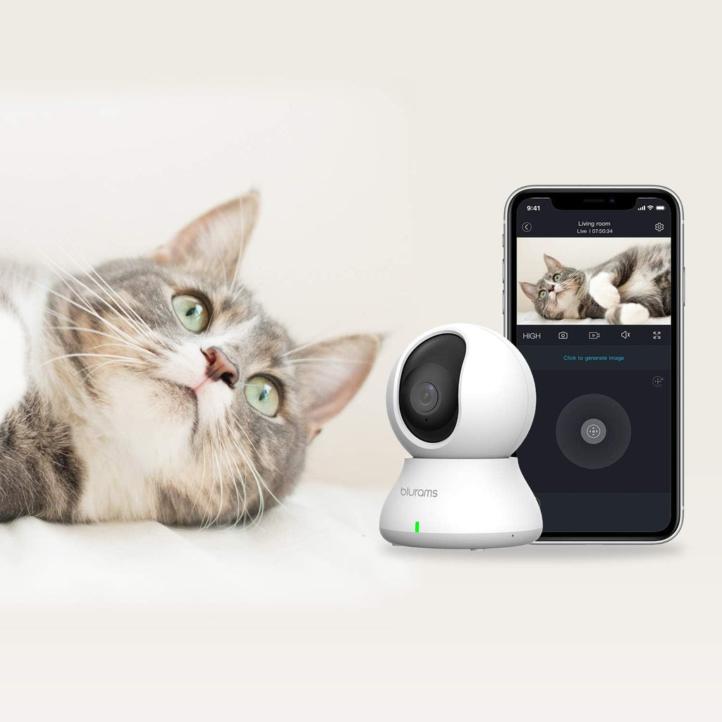 Indoor Camera with Motion Detection, Two-Way Audio, Night Vision U68223