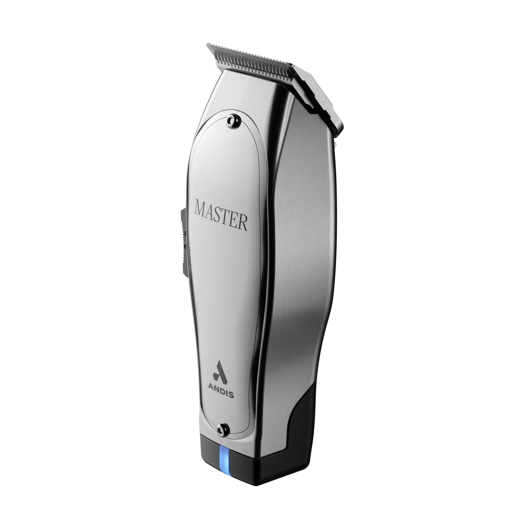 Silver Corded/Cordless Hair Trimmer with Adjustable Carbon Steel Blade E1246