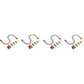 Universal Gas-Appliance Hook-Up Kit, Steel, Pack of 4 D536952