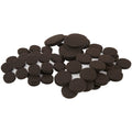 80 Self-Stick Felt Furniture Pads, Brown N651457