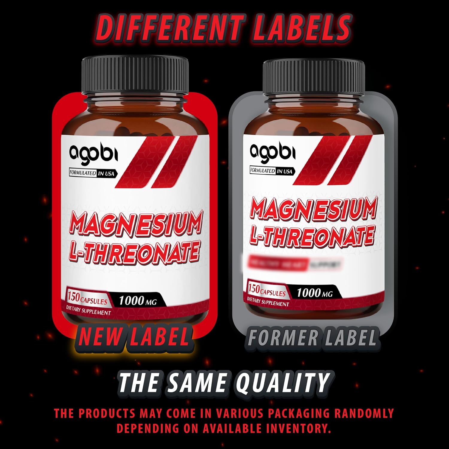 150 Pills Magnesium L-Threonate Supplement L29798