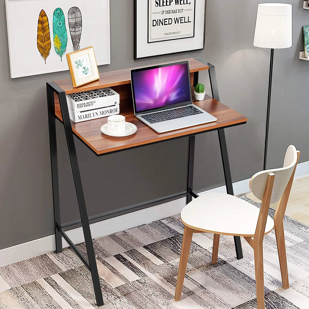 Compact Computer Desk with Sturdy Frame E601