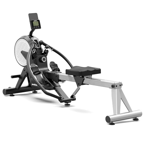 Dual Wind & Magnetic Resistance Foldable Rowing Machine G754