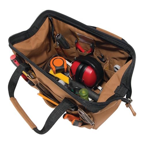 14-Inch 26 Pocket Durable Water-Resistant Tool Bag Q743