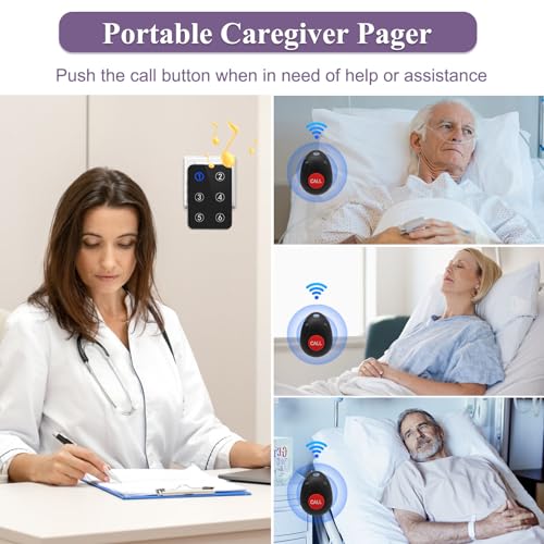 Wireless Nurse Call Button LED Call Light Call Bell J841267