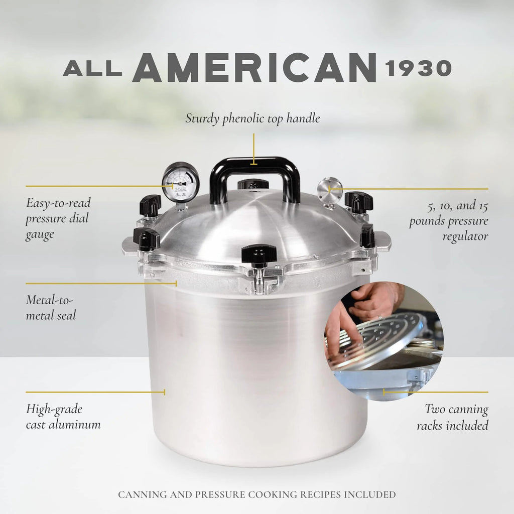 21.5 Quart Pressure Cooker Canner Z6403
