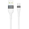 1.2m USB to Type C/Micro USB Data Line, 6A Quick Charging Power Cable I750