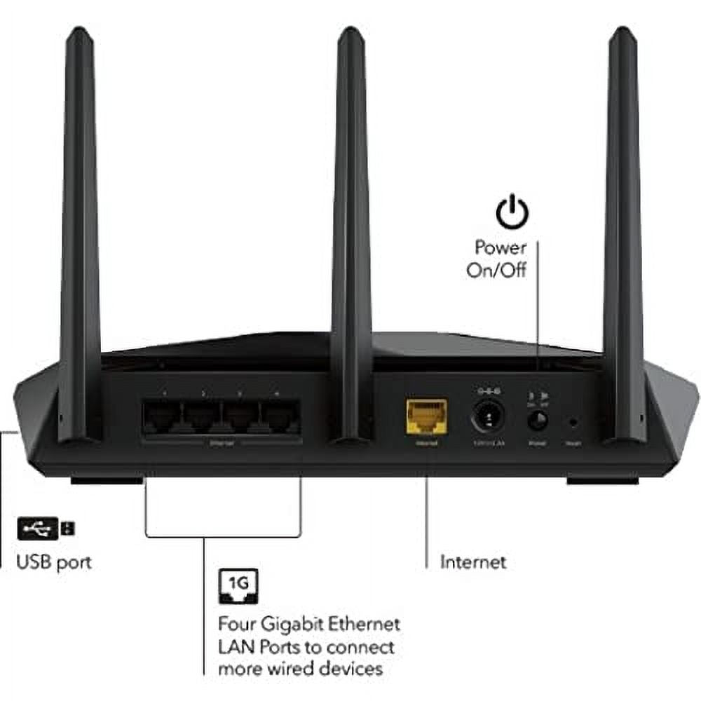 WiFi 6 Router, AX2400 Dual-Band Gigabit Router W1873