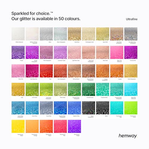 Fluorescent Blue Extra Chunky Metallic Crystal Flake Glitter 100g Z430713