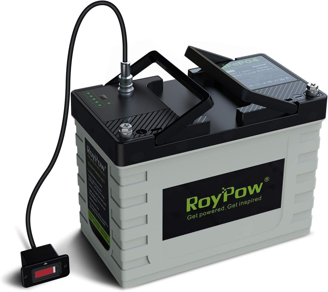 24V 50Ah Lithium Iron Phosphate Rechargeable LiFePO4 Battery Pack O507744