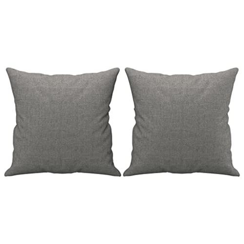 Dark Gray 47.2" Fabric 2-Seater Sofa V653841