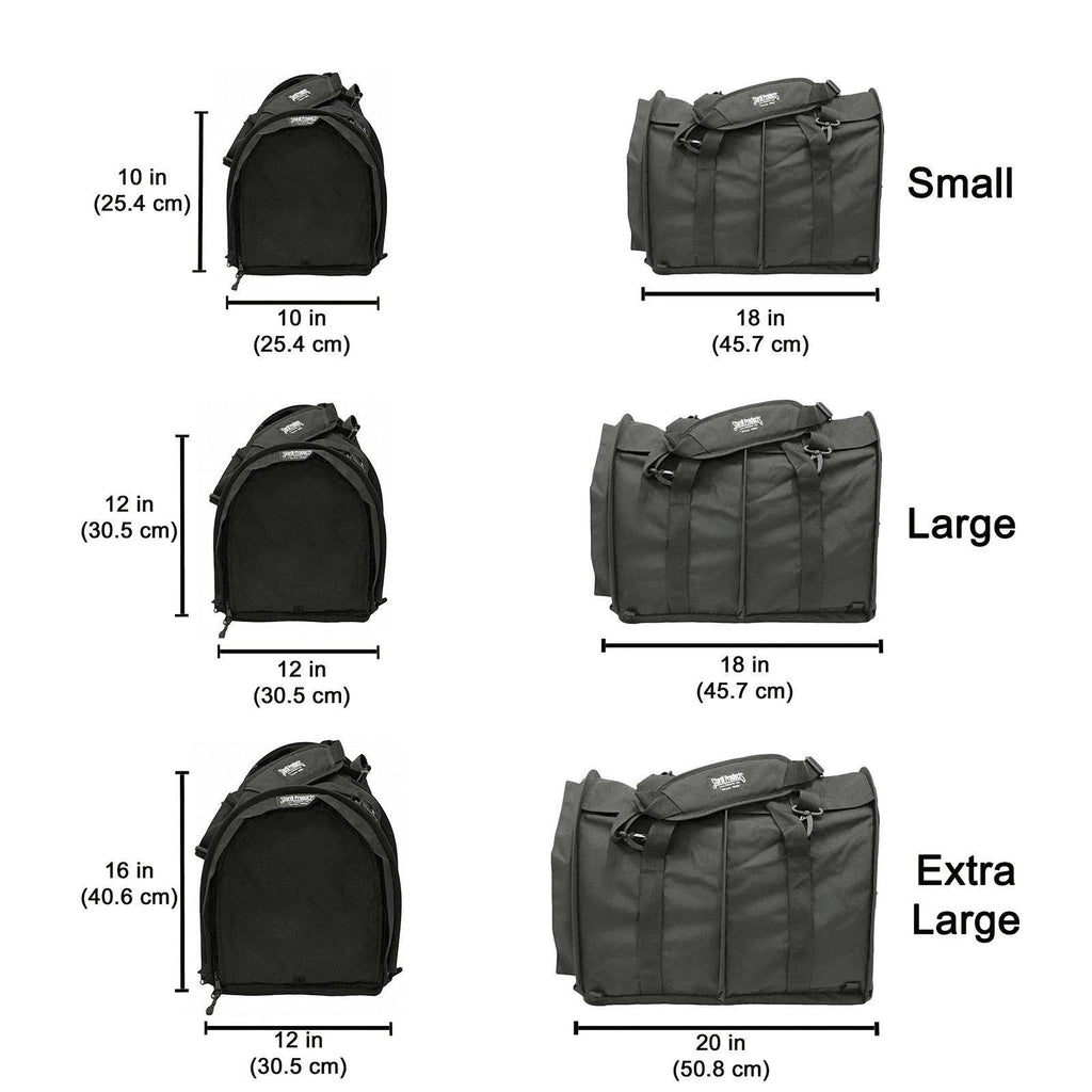 Flexible Height Pet Carrier Large Bordeaux D1181