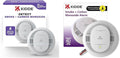 AA Battery Powered Hardwired Smoke Carbon Monoxide Detector F882873