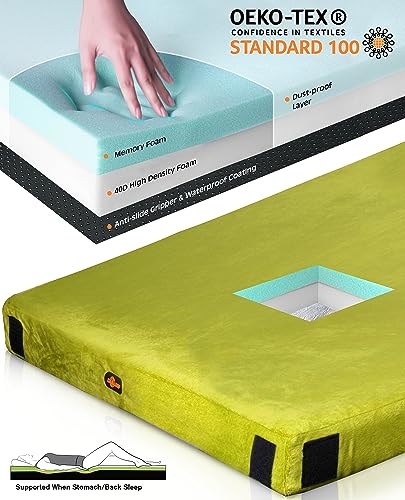 3 Inch Memory Foam Camping Mattress Sleeping Pad Y428070