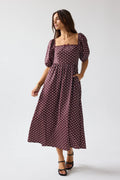 Polka Dot Midi Dress N2995