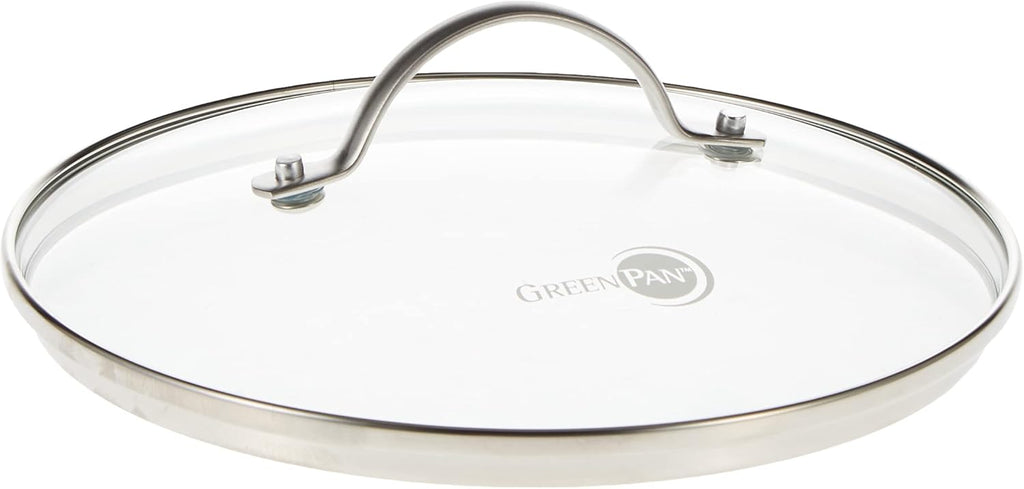8" Hard Anodized Ceramic Nonstick Frying Pan with Glass Lid V112
