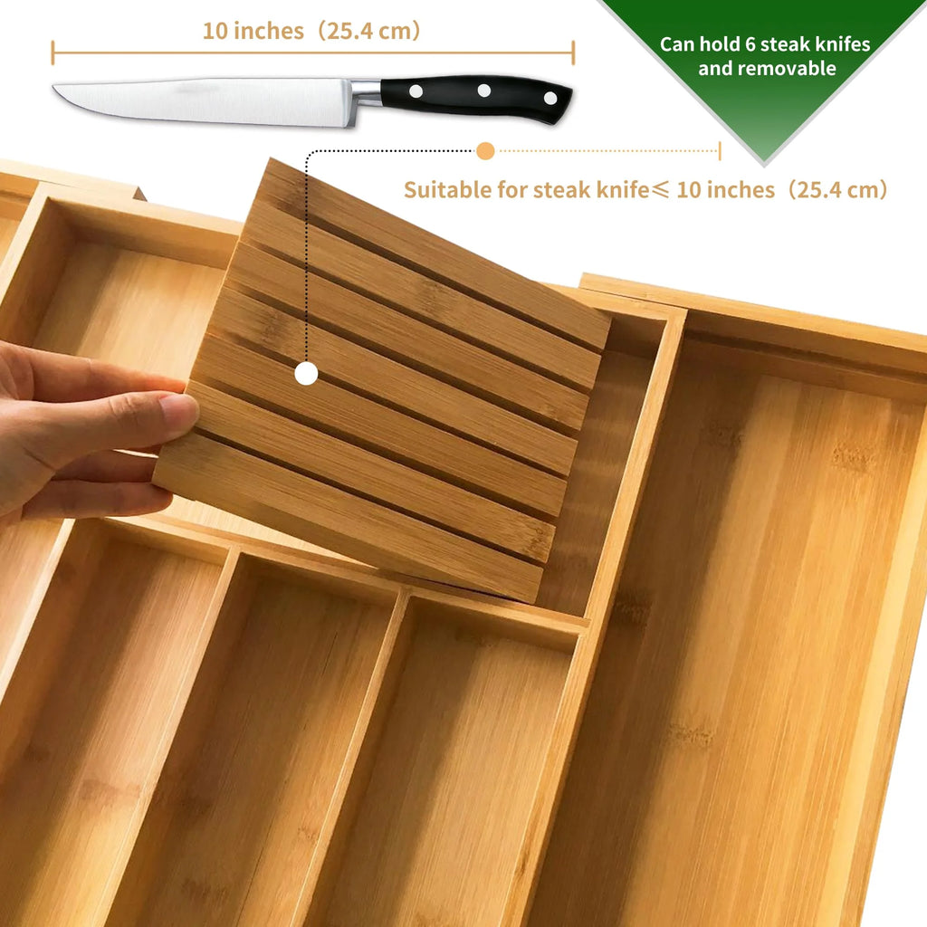 Bamboo Kitchen Organizer B592209