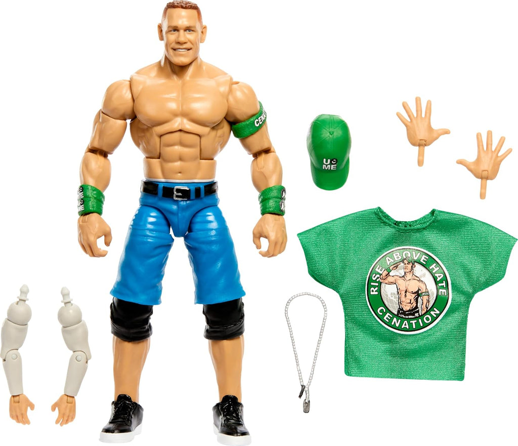 WWE Elite Collection Action Figure with Accessory & Build-A-Figure Parts A522098