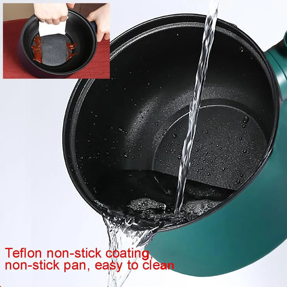 1.8L Non-Stick Electric Hot Pot N412