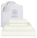 100% American Supima Cotton Queen Sheet Set 4 PC White A917