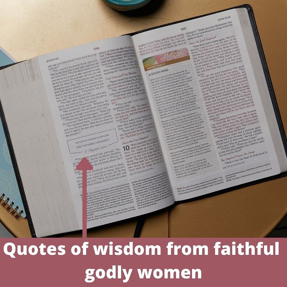 Hardcover Red Letter Full-Color Study Bible U8199