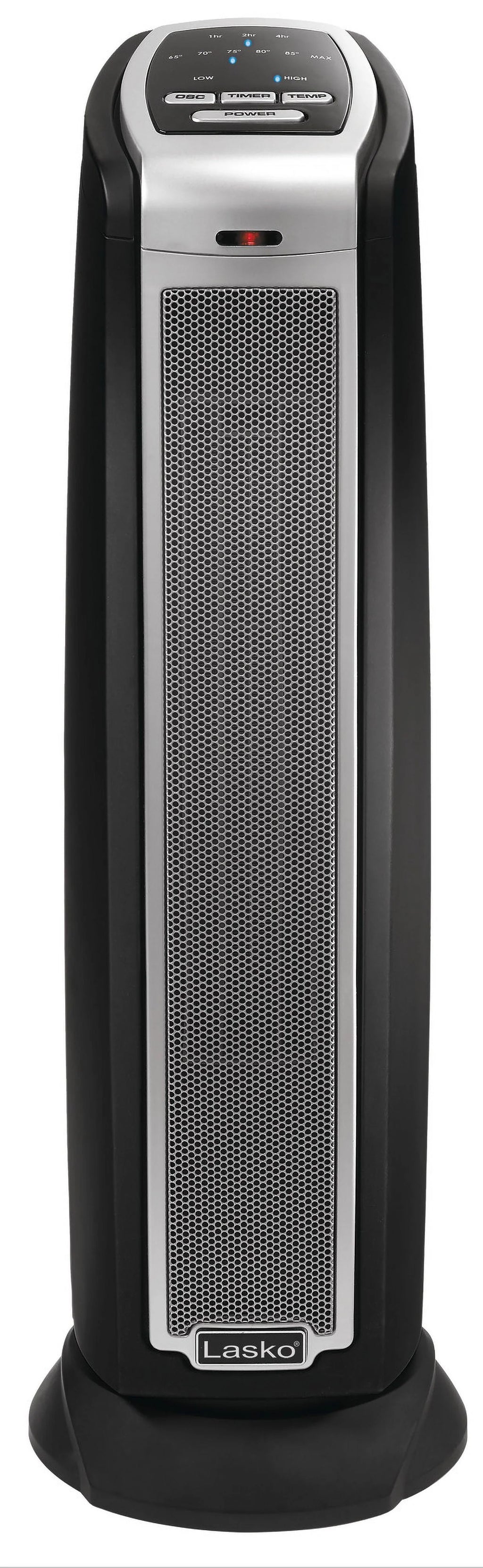 22.5 1500W Oscillating Ceramic Tower Electric Space Heater White U82093