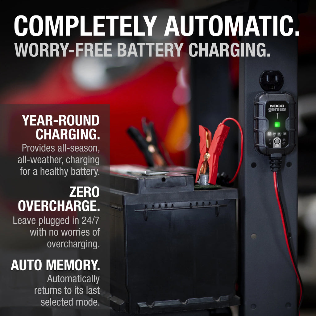 6V/12V 1A Smart Battery Charger and Maintainer I273259