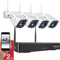 8CH 1080P Wireless Security Camera System with 4pcs IP Camera and 2TB Hard Drive P327143