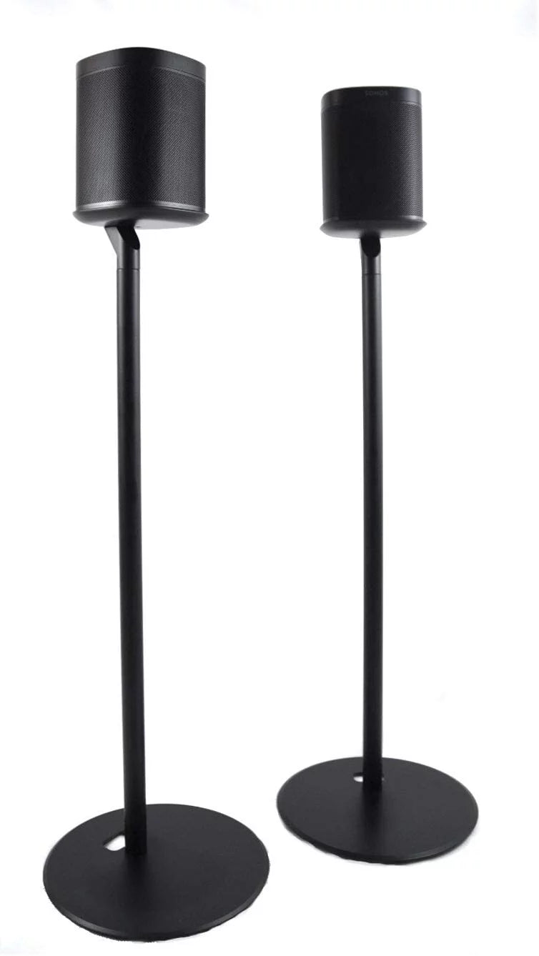 2 Pack Black Speaker Floor Stand Q5372