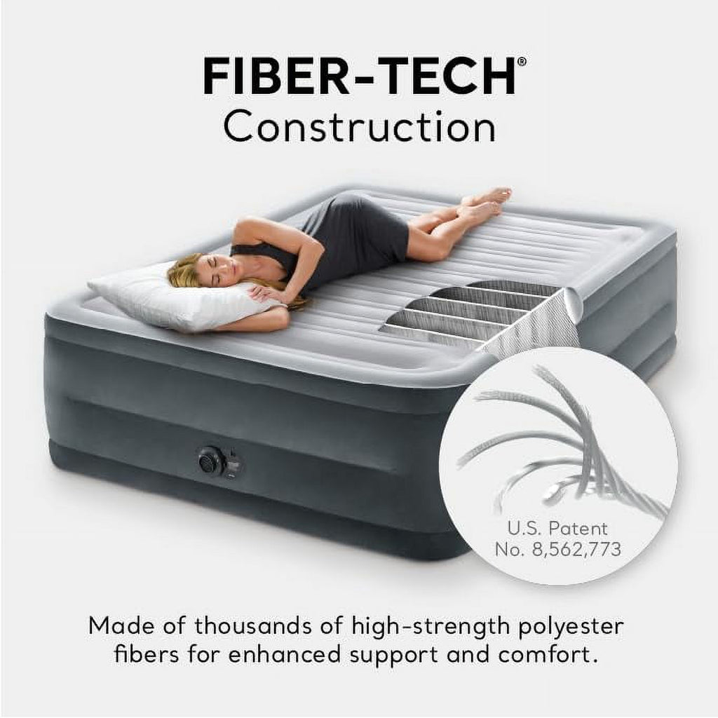 Queen Size Air Mattress with Built-in Electric Pump Y89113