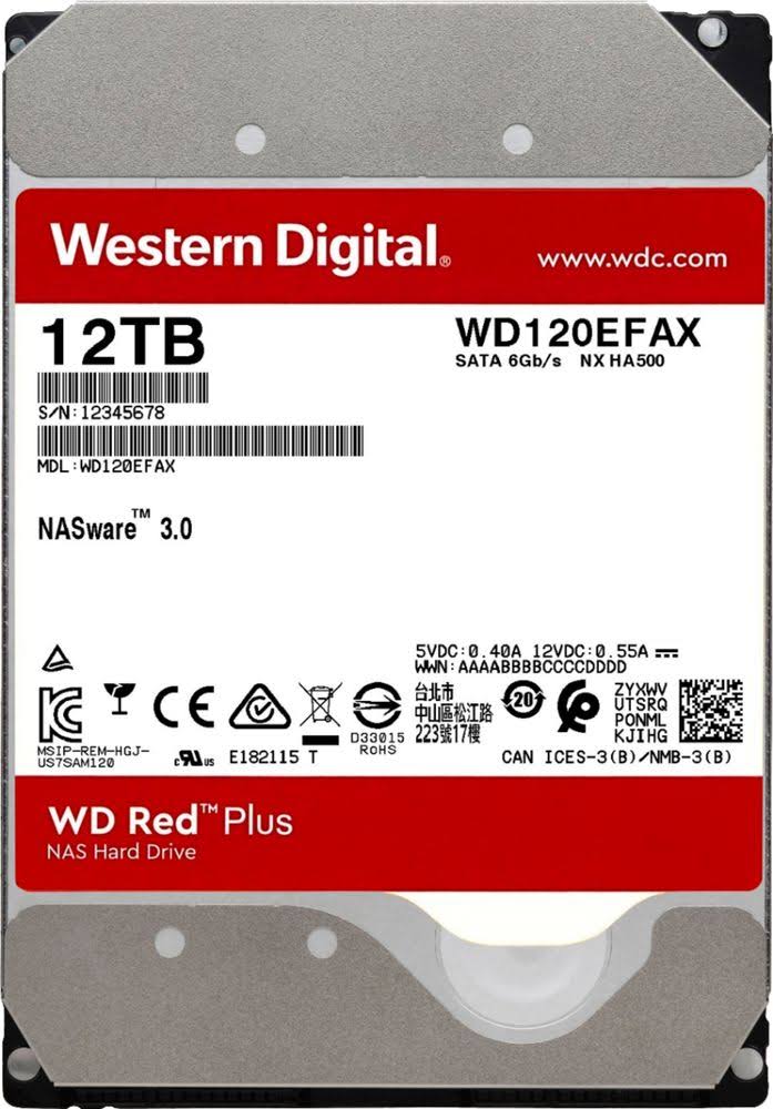 12TB Internal SATA NAS Hard Drive G682576