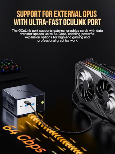Mini PC AMD Ryzen 7 5825U 16GB DDR4 512GB SSD Dual LAN 2.5G I22772