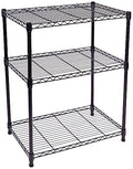 Black Steel Adjustable Storage Shelving Unit I595589