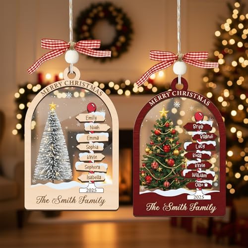 Personalized Christmas Wooden Ornament M498217