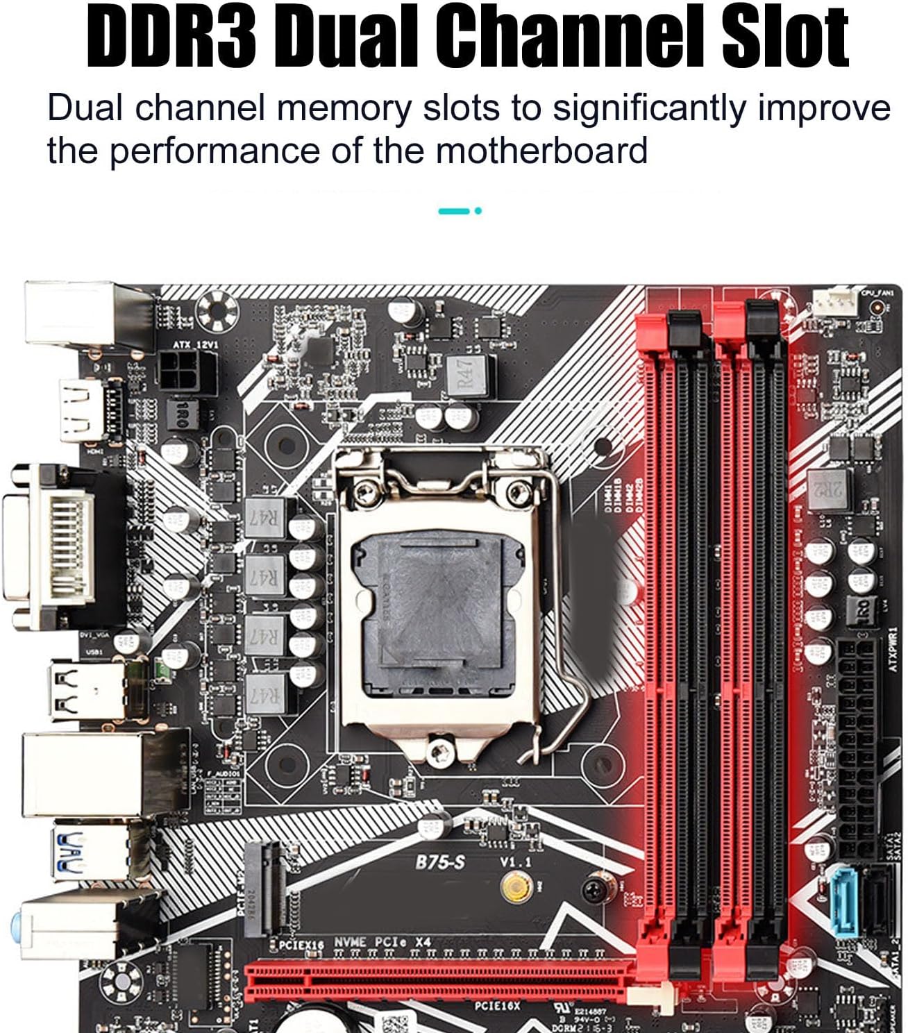 64GB DDR3 LGA1155 ATX Motherboard S8135