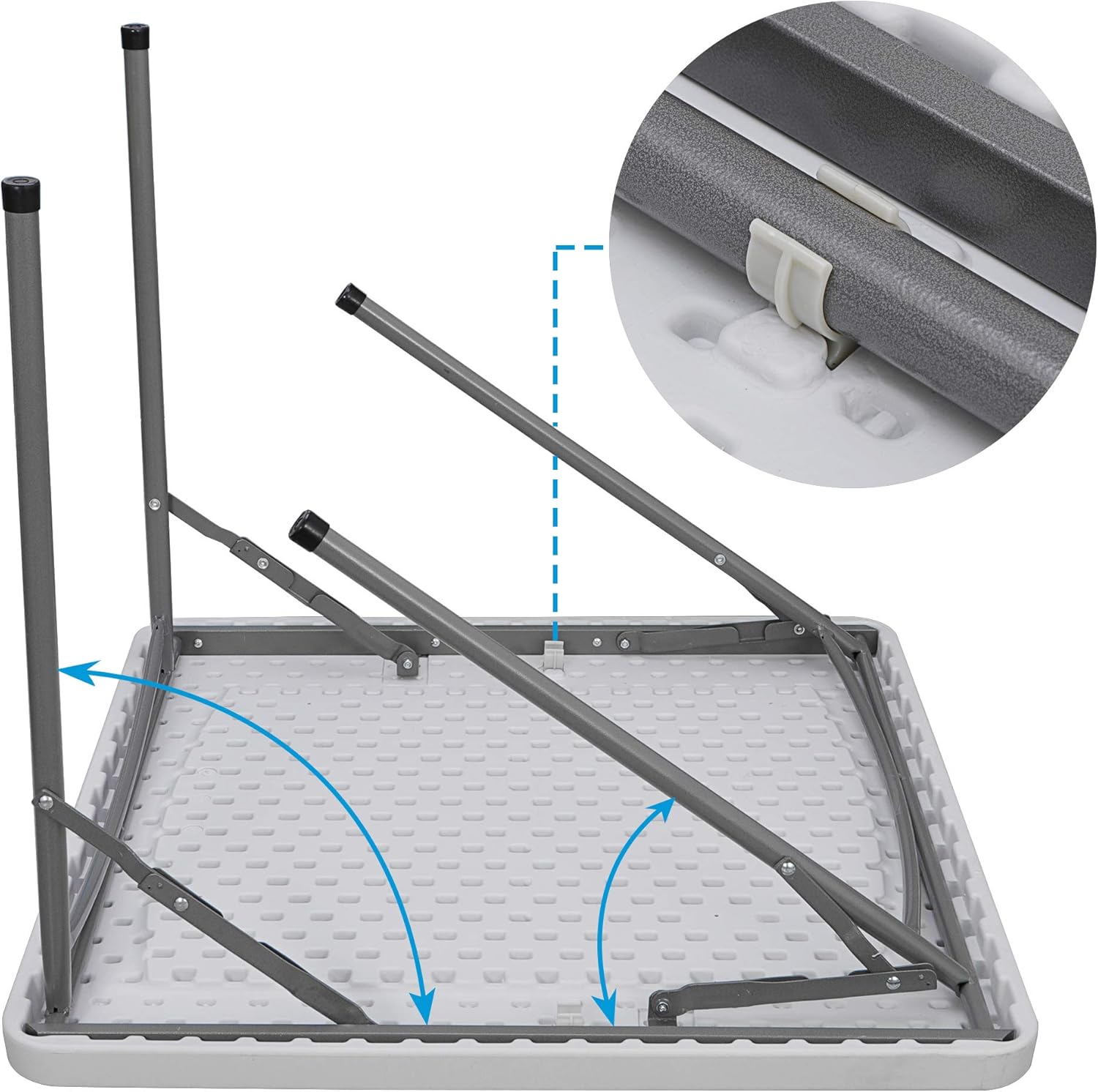 Square Folding Plastic Table U4339