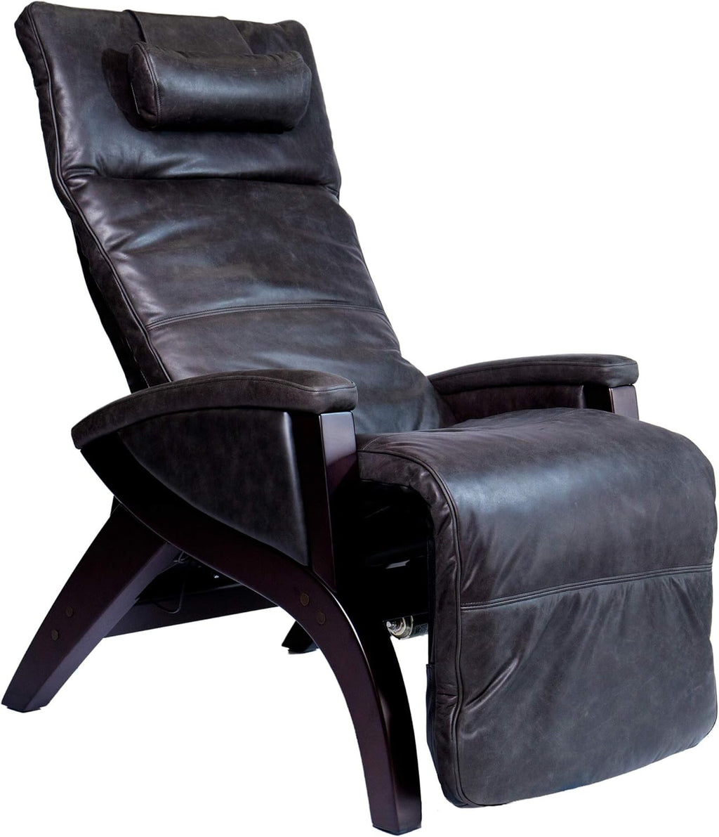 Pepper Leather Zero Gravity Recliner W30634