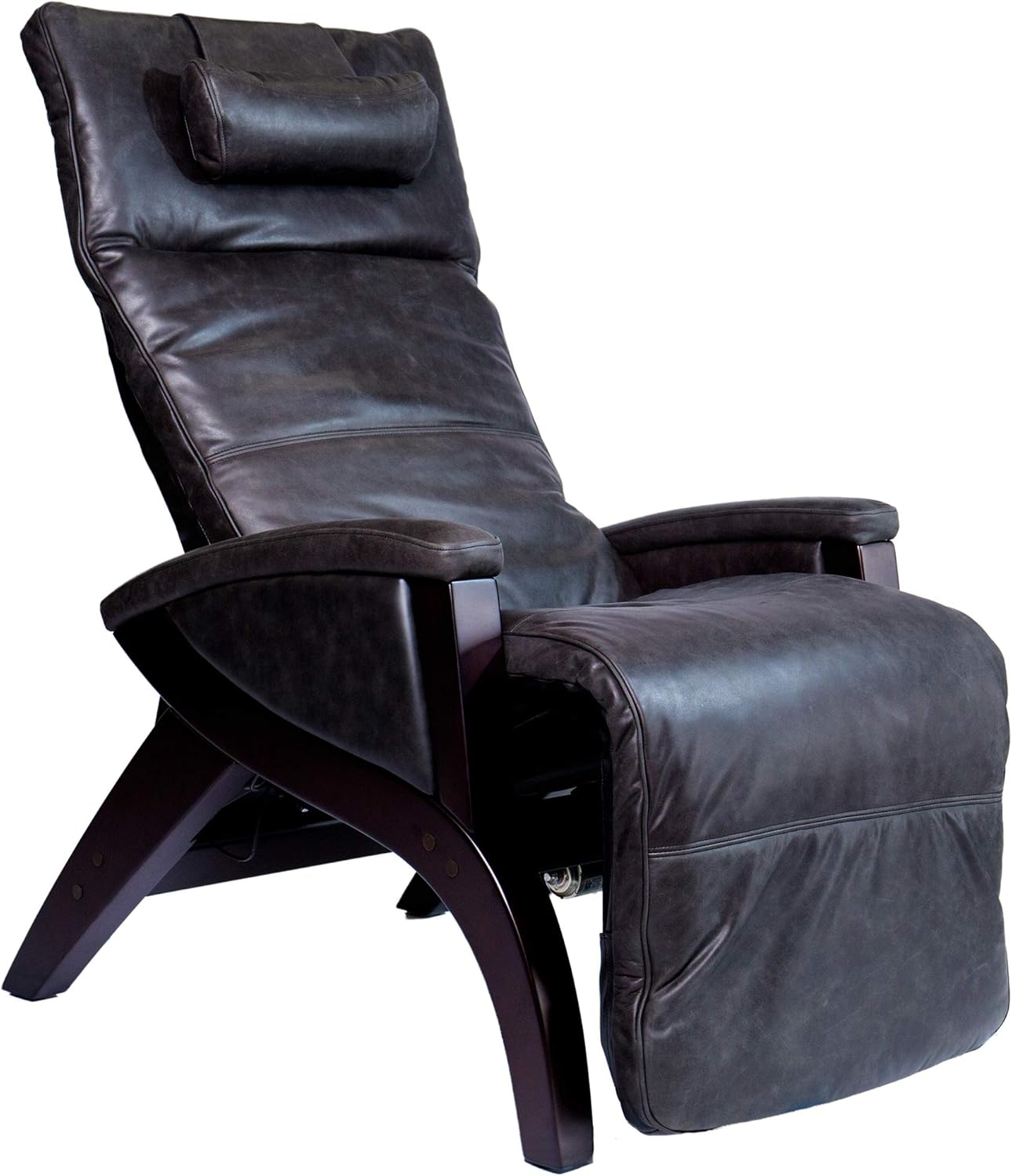 Pepper Leather Zero Gravity Recliner W30634