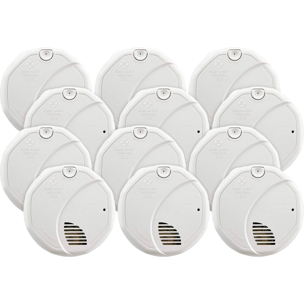 Hardwired Smoke and Carbon Monoxide Detector with Battery Backup, 3 Pack X849