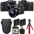 Digital Camera with Extra Battery Tripod Case 16GB Kit U336958
