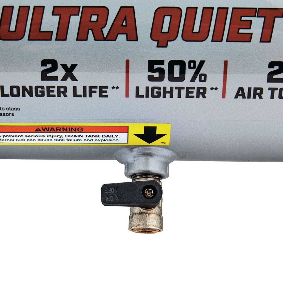 1 Gallon 135 PSI Oil-Free Air Compressor O574982