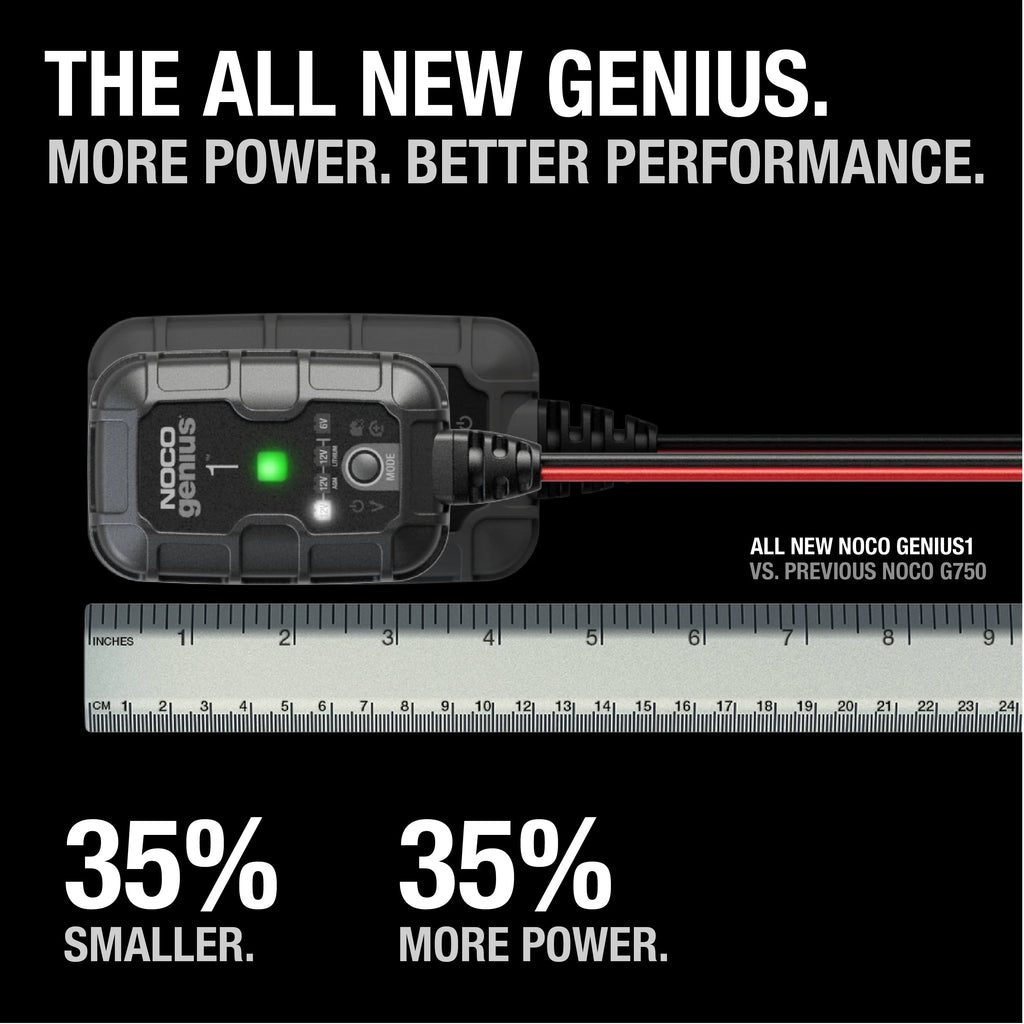 6V/12V 1A Smart Battery Charger and Maintainer I273259