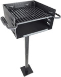 Single Post Park Style Charcoal Grill P1656