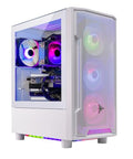 White Gaming PC Desktop, AMD Ryzen 5 3600 3.6GHz, 3060 12GB, 16GB DDR4 3200, 1TB SSD, 600W Gold PSU, Windows 10 Home 64-bit, AC WiFi Q318365