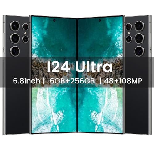 White 6.8" 6GB+256GB Unlocked Smartphone E830