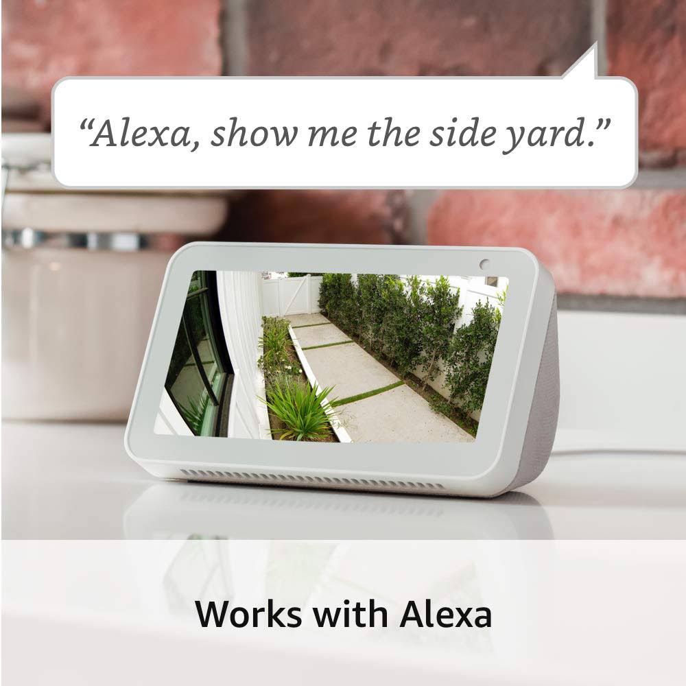 Black HD Security Camera with Two-Way Talk and Siren Alarm X5203