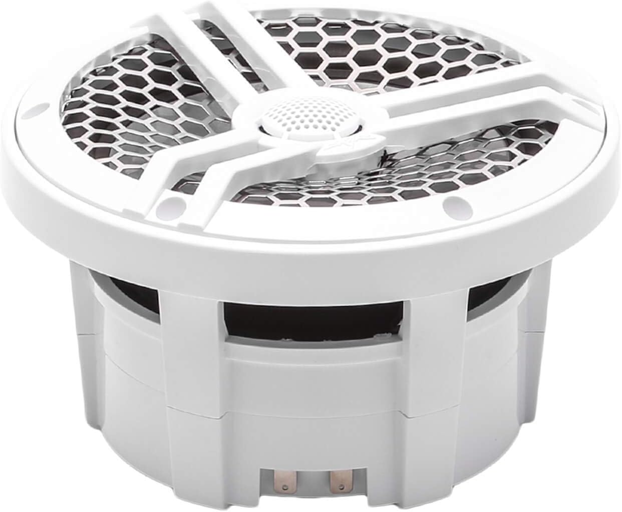 6.5" 2-Way Marine Coaxial Speakers, Pair (White) M2647