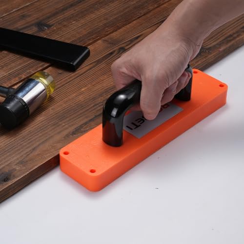 44-Piece Laminate Wood Flooring Installation Kit with Tapping Block, Pull Bar, Mallet, Contour Gauge and 40 Spacers T5527