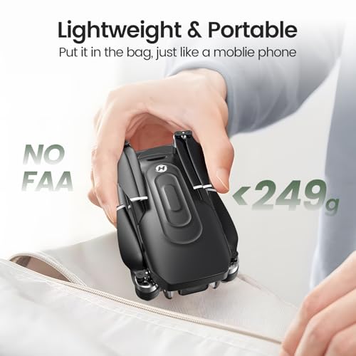 GPS Drone With 4K EIS Camera, 249g Foldable RC Quadcopter K326